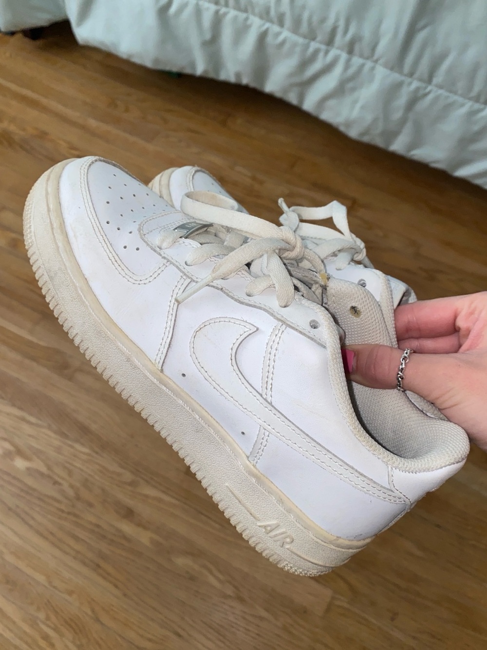 Nike White Low-Top Sneakers